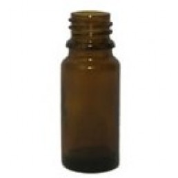 Sklenená fľaška 10ml - hnedá Sklenená fľaška 10ml - hnedá