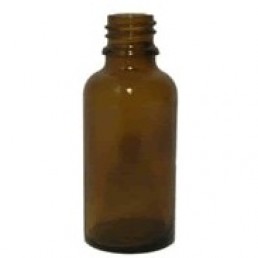 Sklenená fľaška 30ml - hnedá Sklenená fľaška 30ml - hnedá