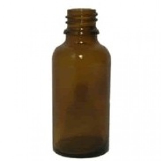 Sklenená fľaška 30ml - hnedá