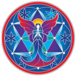 Mandala okenná nalepovacia - Anjel sprievodca Mandala okenná nalepovacia - Anjel sprievodca
