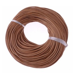 Kožená šnúrka 80cm priemer 2mm Kožená šnúrka 80cm priemer 2mm
