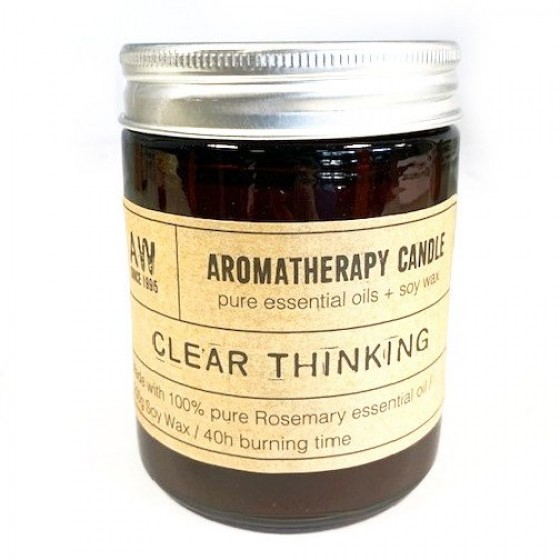 Sójová sviečka aromaterapeutická - Jasné myslenie
