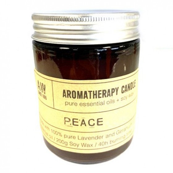 Sójová sviečka aromaterapeutická - Pokoj