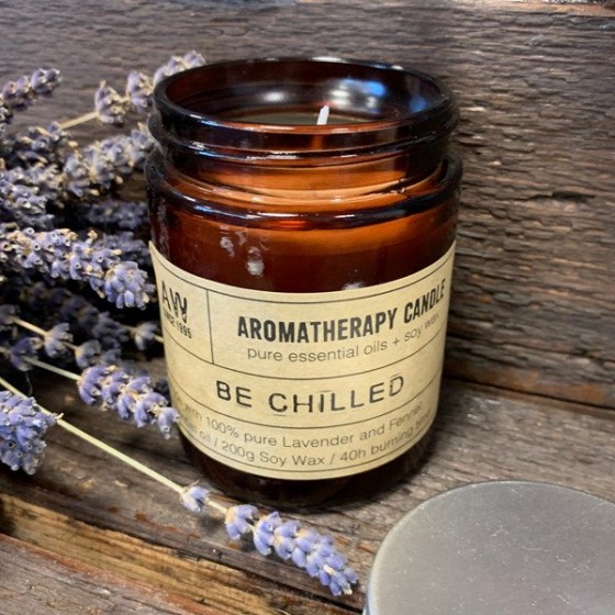 Sójová sviečka aromaterapeutická - Relax