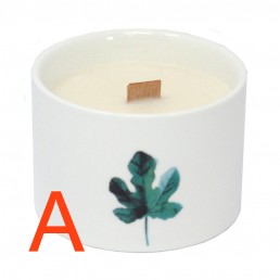 Botanické Sójové Sviečky s Dreveným Knôtom - Citrón & Zemolez Botanické Sójové Sviečky s Dreveným Knôtom - Citrón & Zemolez