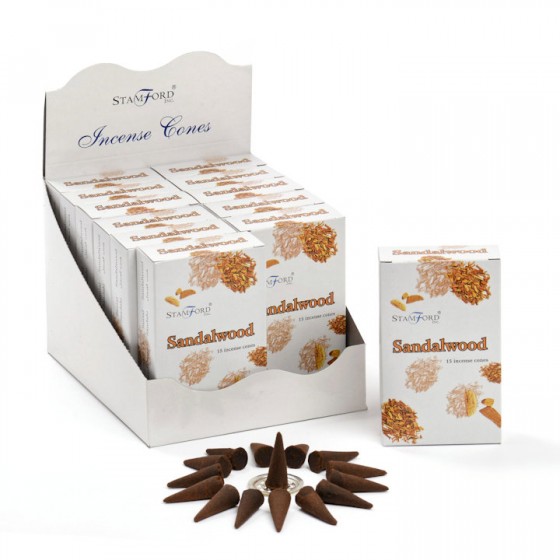 Františky - vonné kužele - Santal - Stamford Františky - vonné kužele - Santal - Stamford