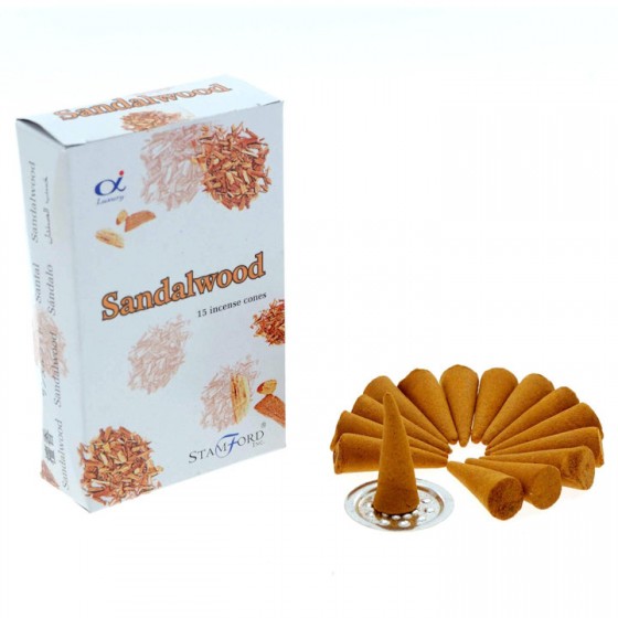 Františky - vonné kužele - Santal - Stamford Františky - vonné kužele - Santal - Stamford