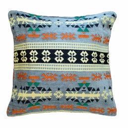 Kilim Obliečka na Vankúš - Bledo Šedá Kilim Obliečka na Vankúš - Bledo Šedá
