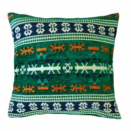 Kilim Obliečka na Vankúš - Zelená Kilim Obliečka na Vankúš - Zelená