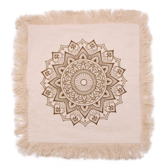 Bavlnená Mandala Obliečka - Lotus - 45x45cm Bavlnená Mandala Obliečka - Lotus - 45x45cm