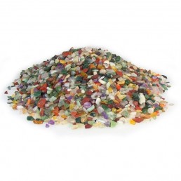 Polodrahokam - Mix kúskov polodrahokamov 2-5mm 1000g Polodrahokam - Mix kúskov polodrahokamov 2-5mm 1000g