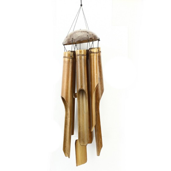 Zvonkohra - bambus klasik hnedá rôzne veľkosti