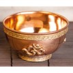 Kadidelnica - Medená miska "Om" 8cm