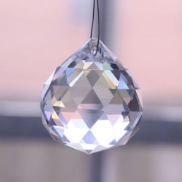 Krištáľová dúhová guľa - rôzne veľkosti