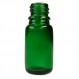 Sklenená fľaška 10ml - zelená