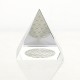 Krištáľová pyramída - kvet života 4cm 6cm