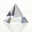 Krištáľová pyramída - kvet života 4cm 6cm