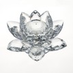 Lotosový krištáľový kvet 12cm - číry