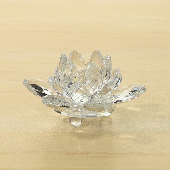 FS - Lotosový krištáľový kvet 6cm - clear FS - Lotosový krištáľový kvet 6cm - clear