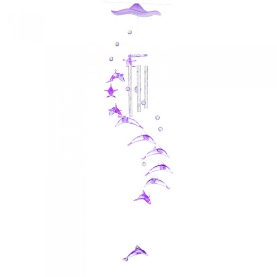 Zvonkohra ozdobná M - delfín fialová