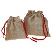 Taštička - jutová 12cm,18cm