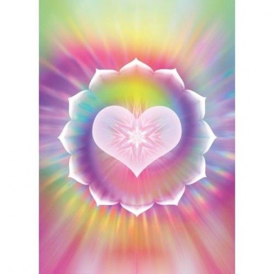 Mandala obrázok - Lotosove srdce