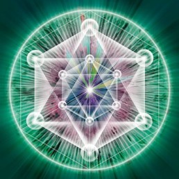 Mandala obrázok - Merkaba