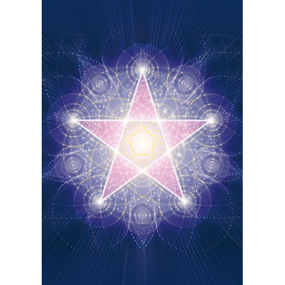 Mandala obrázok - Pentagram