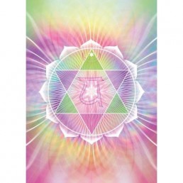 Mandala obrázok - Srdečná čakra Mandala obrázok - Srdečná čakra