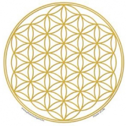 Mandala okenná nalepovacia - Kvet života Mandala okenná nalepovacia - Kvet života