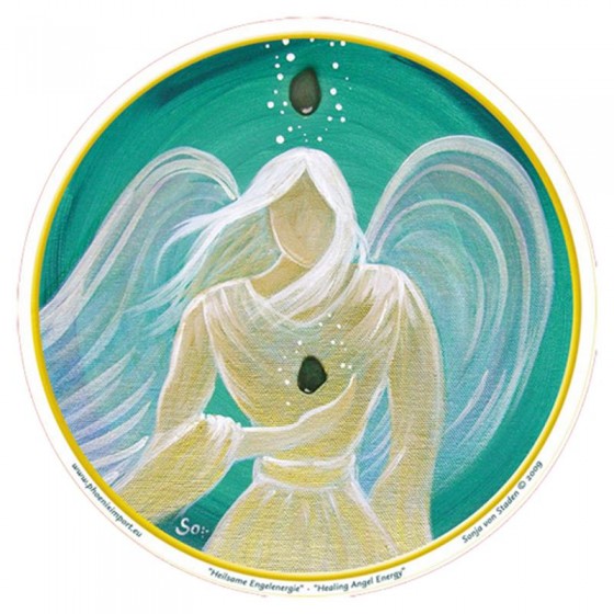 Mandala okenná nalepovacia - Anjel Liečivej Energie