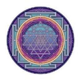 Mandala okenná nalepovacia - Sri Yantra Mandala okenná nalepovacia - Sri Yantra