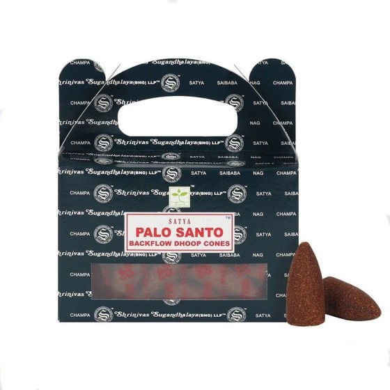Vonné kužele Tečúci dym - Palo Santo - Satya