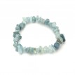 Náramok - Akvamarín - gumička