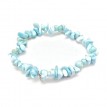 Náramok - Larimar - gumička