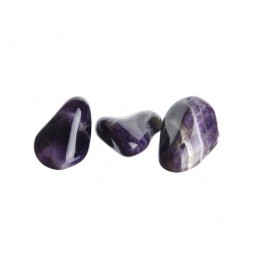 Polodrahokam - Ametyst chevron L Polodrahokam - Ametyst chevron L
