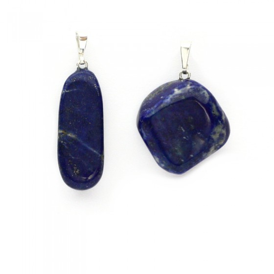 Prívesok - Lapis Lazuli - uško zo striebra