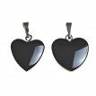 Prívesok - Hematit srdiečko 20mm