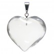 Prívesok - Krištáľové srdiečko 3cm