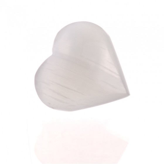 Selenitové srdiečko - biele 4cm Selenitové srdiečko - biele 4cm