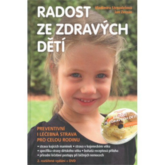 Kniha - Radosť zo zdravých detí + DVD - Strnadelová Vladimíra/