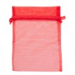 Organzové vrecko XL - červené