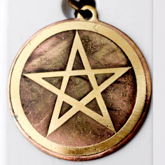 Amulet symbol 31 - Moc svetla - biely pentagram Amulet symbol 31 - Moc svetla - biely pentagram