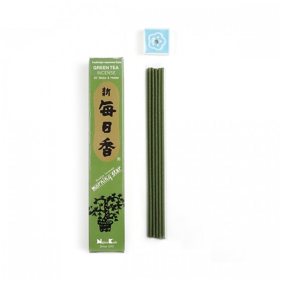 Japonské vonné tyčinky Nippon 50ks Zelený čaj
