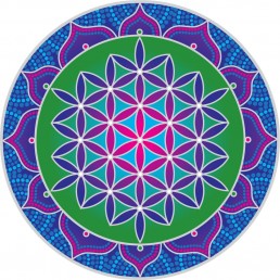 Mandala okenná nalepovacia - Kvet života 2 Mandala okenná nalepovacia - Kvet života 2