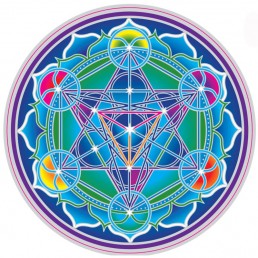 Mandala okenná nalepovacia - Metatron Mandala okenná nalepovacia - Metatron