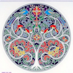 Mandala okenná nalepovacia - Strom Života Mandala okenná nalepovacia - Strom Života