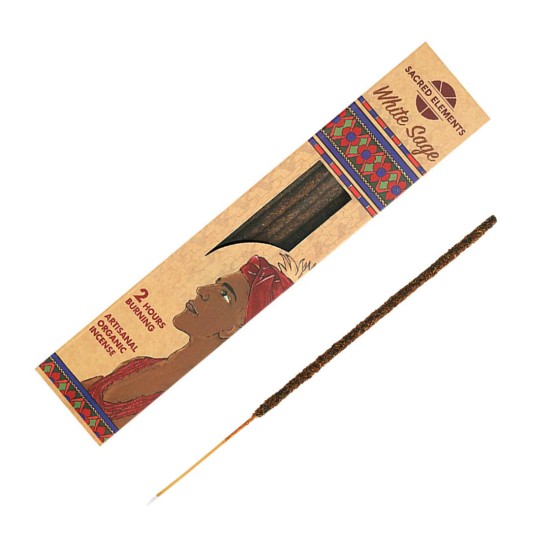 Vonné tyčinky - Sacred Elements - Biela Šalvia Vonné tyčinky - Sacred Elements - Biela Šalvia