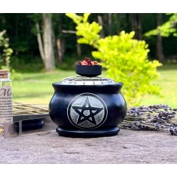Kadidelnica - kamenná Pentagram 2
