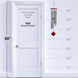 Zvonkohra - Zem - strieborno biela 94cm Zvonkohra - Zem - strieborno biela 94cm